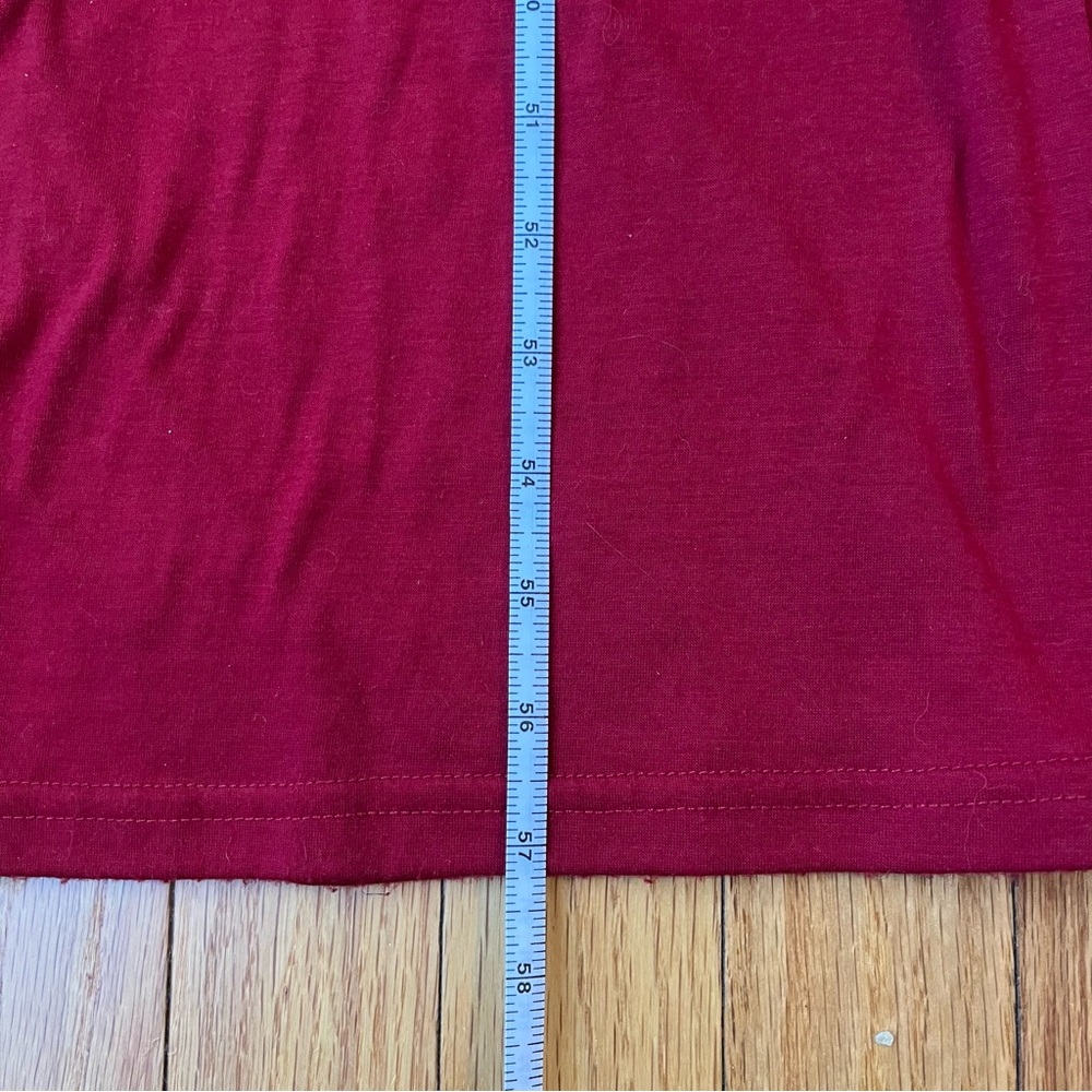Red Holiday Maxi Dress with 3/4 Sleeves ❤️🤩 - Picture 4 of 9